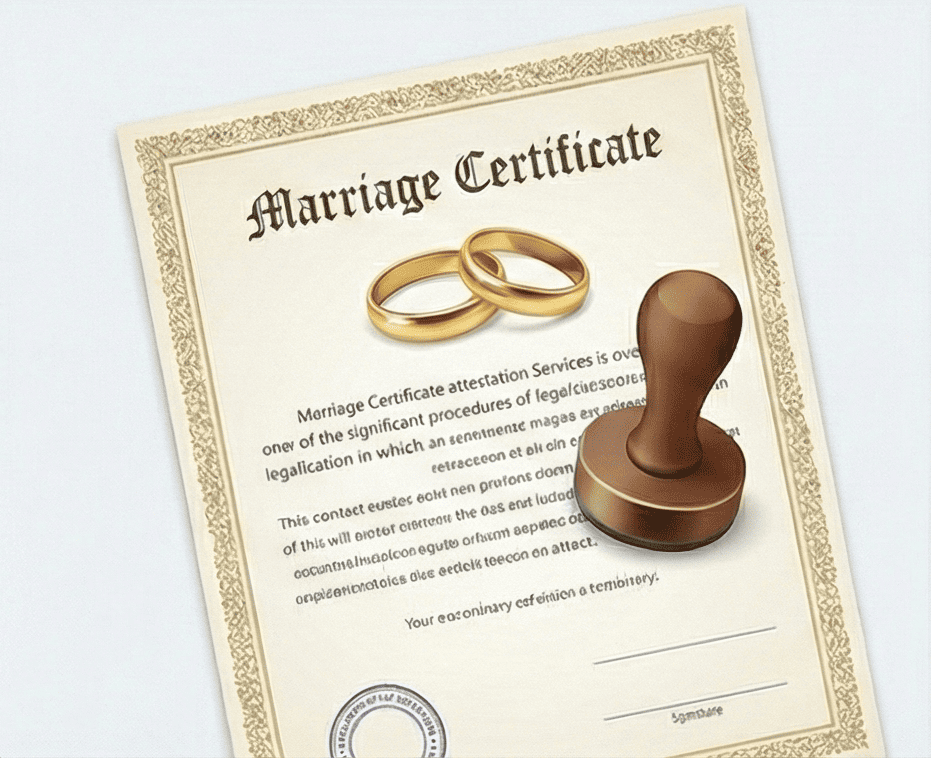Marriage Certificate Attestation icon